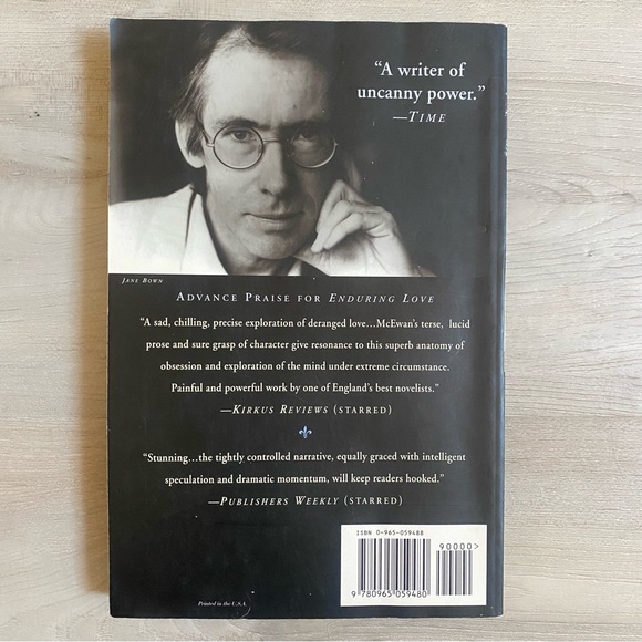 🔶 {4/$12} Enduring Love” by Ian McEwan - Paperback - Picture 2 of 11